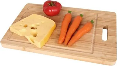 Produktbild von Bambusholz Schneidebrett rechteckig