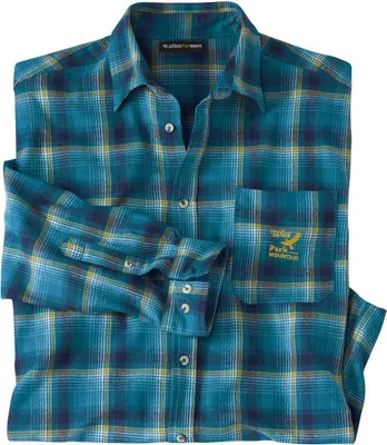 Image de Atlas For Men - Chemise pour homme AF1651 (5XL) (Bleu)