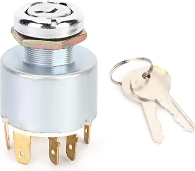 Produktbild von Universelle 12V 4 Position Zündschalter Schlossschlüssel für Auto Motorradfahrradboot