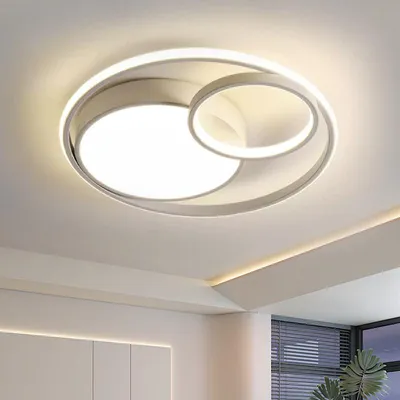 Produktbild von LED Deckenlampe Kinderzimmer 72W Weiß Deckenleuchte Dimmbar Mit Fernbedienung Einstellbar Farbtemperatur 3000-6500K für Schlafzimmer Ø60CM