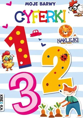 Produktbild von MY COLORS NUMBERS Stickerbuch Malbuch mit Stickern