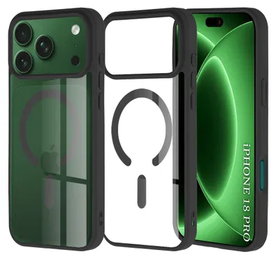 Zdjęcie produktu dla Techsuit - Etui MagSafe Pro na iPhone 18 Pro / iPhone 17 Pro - czarne