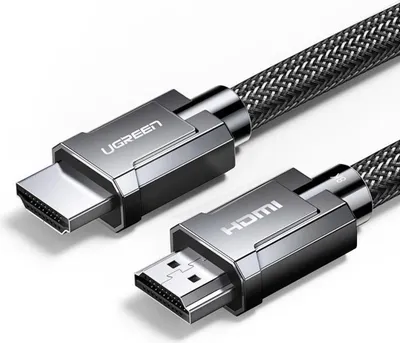 Image de Câble Ugreen HDMI 2.1 8K 60Hz / 4K 120Hz, 3D, 48 Gbps, 2m - Gris