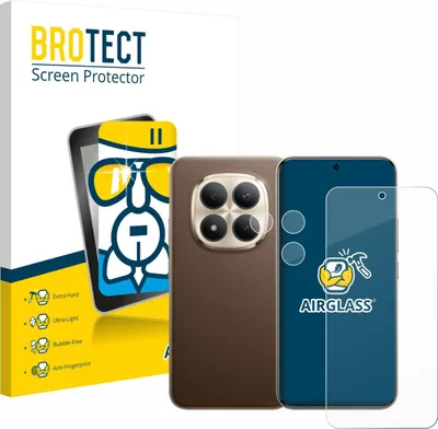 Produktbild von BROTECT Schutzglas für Xiaomi Redmi Note 15 Pro Plus 5G (Display+Kamera) Schutzfolie Panzer Folie Glas Display Schutz klar