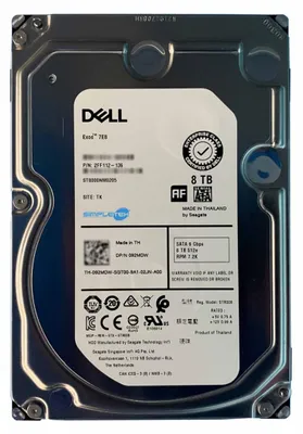 Imagen del producto de Disco duro Seagate Exos 7e8 de 8 TB, 3.5", SATA, 7200 RPM, 256 MB de caché, CMR