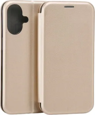Produktbild von Beline Etui Buch Magnetisch Iphone 16 6.1 Złoty/Gold
