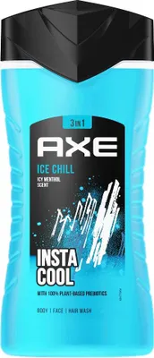 Produktbild von Axe - 3-in-1 Duschgel - Ice Chill - Icy Menthol - Insta Cool - 100% pflanzlich - 150 ml - 1 Stück