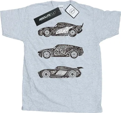 Produktbild von Disney - "Cars" T-Shirt für Herren BI17591 (XL) (Grau)