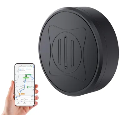 Produktbild von Intelligentes Auto-GPS-Ortungsgerät für ältere Kinder und Haustiere, Anti-Verlust, starke magnetische Installation, Mobiltelefon-APP-Steuerung, globales Echtzeit-Positionierungsgerät mit Radweg-Wiedergabe, Geofence und Alarm