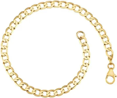 Produktbild von SILBERKETTEN STORE Panzerkette Armband 4,9mm - echt 333 Gold - 18cm