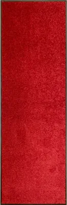 Image de Paillasson lavable Rouge 60x180 cm