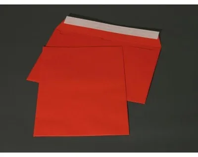 Produktbild von Briefumschläge C4 120g/qm haftklebend VE=100 Stück intensivrot