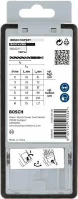 Obrázok produktu pre Bosch 2 607 019 923, Vŕtačka, Vrták na bodové zvary, 8 mm, 7,5 cm, Šesťhranná hlavica, Nerezová oceľ