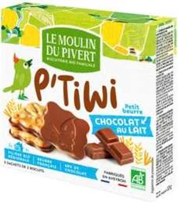 Produktbild von Butterkekse mit Milchschokolade, 125 g