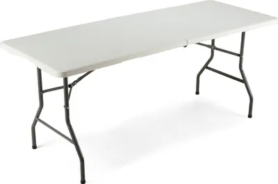 Image de Outtec® table de fête, table de banquet, table de buffet - 180 x 70 cm - table pliante, table de balcon, table - pour camping, balcon, jardin, banquet, fête, buffet