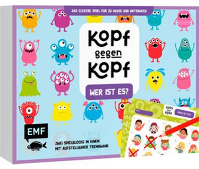 Produktbild von Der ultimative Spielblock: Kopf gegen Kopf - Wer ist es?