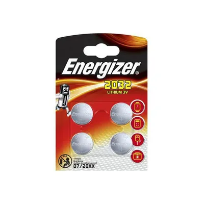 Produktbild von ENERGIZER Batterie CR2032 Lithium 4er-Pack