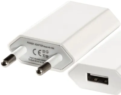 Produktbild von USB-Steckernetzteil 110-220V/5V (2cm) von Erzgebirge-Palast