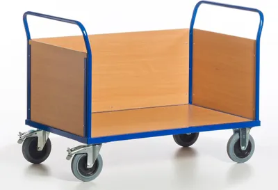 Produktbild von Rollcart Transportwagen 02-6087 blau 70,0 x 117,0 x 99,0 cm bis 600,0 kg