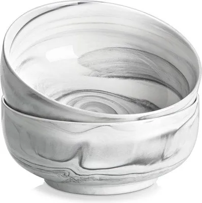 Produktbild von Famanu Müslischalen Set 2-teilig 1320 ml - Marmorgrau