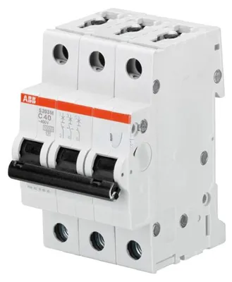 Produktbild von 2CDS253001R0404, Miniatur-Leistungsschalter, Typ C, 20000 A, IP40, 230 - 400 V