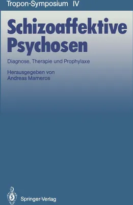 Produktbild von Schizoaffektive Psychosen