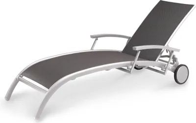 Produktbild von Best Rollliege Palermo silber