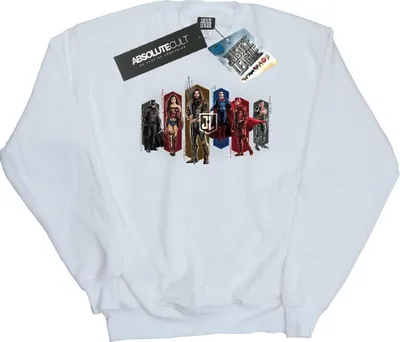 Produktbild von DC Comics - "Justice League" Sweatshirt für Herren BI29747 (S) (Weiß)
