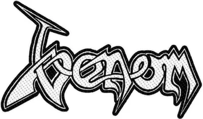 Produktbild von Venom (Band) Logo Cut Out Aufnäher zum Aufnähen