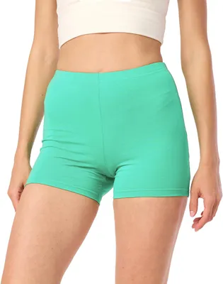 Produktbild von Merry Style Damen Shorts Radlerhose Kurze Hose Boxershorts aus Baumwolle MS10-392 (Minze, XL)