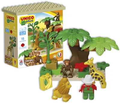 Produktbild von safari Bausteine 18-teilig