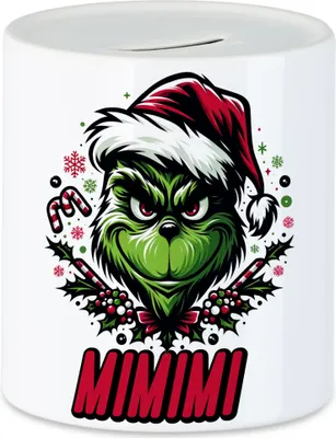 Produktbild von Mimimi Spardose Christmas Hasser Witzig Ironisch Lustige Geschenkidee