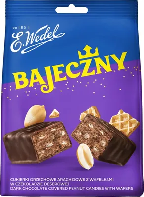 Obrázok produktu pre Wedel Cukierki Bajeczny Czekoladowe 240 g