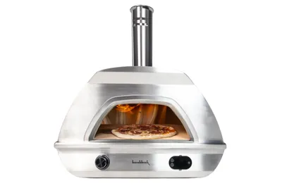 Produktbild von BUSCHBECK Pizzaofen X1 mit rollender Flamme und Bluetooth-Thermometer