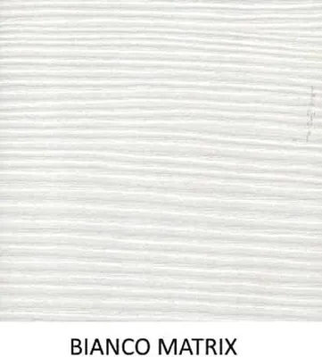 Produktbild von Glas Schiebedeuren Matrix Design Set - Weiss - Raumsparende Schlitten