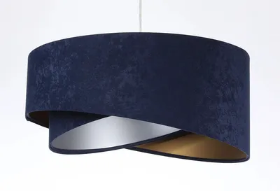 Zdjęcie produktu dla Lampa wisząca AGAU granatowa