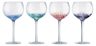 Imagen del producto de Conjunto de 4 vasos para ginebra Speckle de Anton Studio Designs