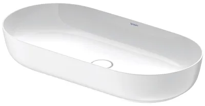 Immagine prodotto di Duravit Luv vasque à poser 80x40cm, sans trop-plein, sans percement pour robinetterie, meulé, 0379802600, 0379802600
