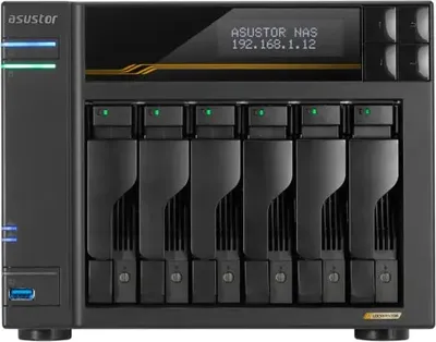Immagine prodotto di Asustor ASUSTOR LOCKERSTOR 6 Gen3 AS6806T - NAS-Server