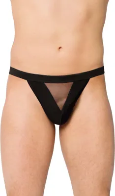 Produktbild von Herren String Tanga Schwarz Größe S/L - Elegante Wahl