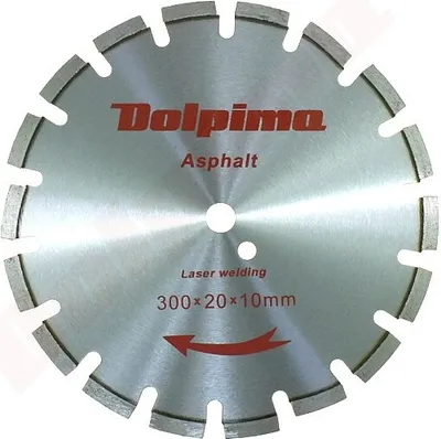 Obrázek produktu pro Diamantový kotouč Asfaltový laser 300X20Mm 10X3,0Mm