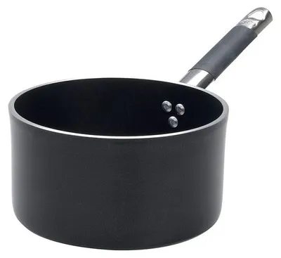 Imagen del producto de Olla Agnelli AL Black ALSC2105SSC20, aluminio, 20 cm de diámetro, con revestimiento antiadherente