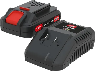 Produktbild von GÜDE Starterset Systemladegerät + 18V E³ Systemakku 2 Ah LGAP 18-3020