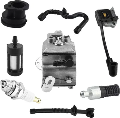 Obrázok produktu pre Sada zapaľovacej cievky karburátora pre motorovú pílu Stihl Walbro 017 018 MS170 MS180
