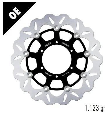 Obrázok produktu pre Brzdové kotúče Galfer 2x DF062CW WAVE®, kompletná sada, plávajúce, predné, 296x4,5 mm, pre Honda