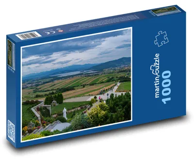 Zdjęcie produktu dla Puzzle 1000 Lewocza, miejsce pielgrzymkowe Mariánska hora - martinpuzzle