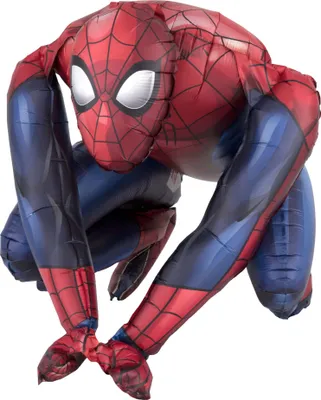 Image de Ballon de baudruche Spiderman, assis