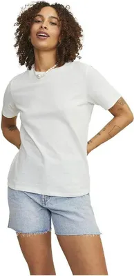 Image de Jack & Jones Isla T-shirt manches courtes Blanc L Femme Blanc L