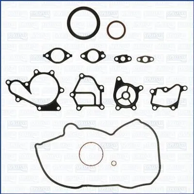 Produktbild von AJUSA 54205000 Dichtungssatz Kurbelgehäuse für NISSAN NP300 Navara Pickup (D40) Pathfinder III (R51) NP300 Navara Pritsche / Fahrgestell (D40) NAVARA