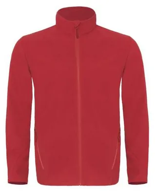 Obrázok produktu pre Pánska flísová bunda - B&C COOLSTAR/M - deep red - veľkosť 3XL